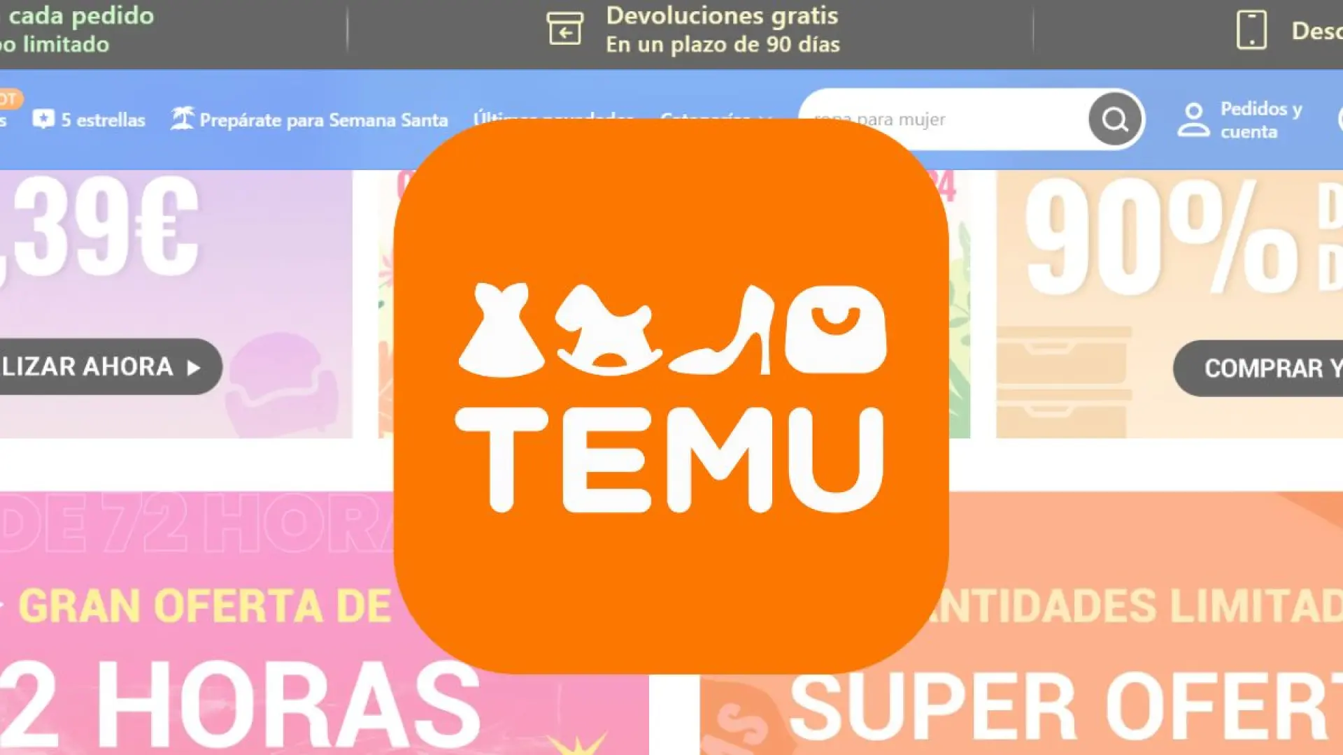 Bruselas amenaza a Temu con una multa por no prevenir la venta de productos ilegales