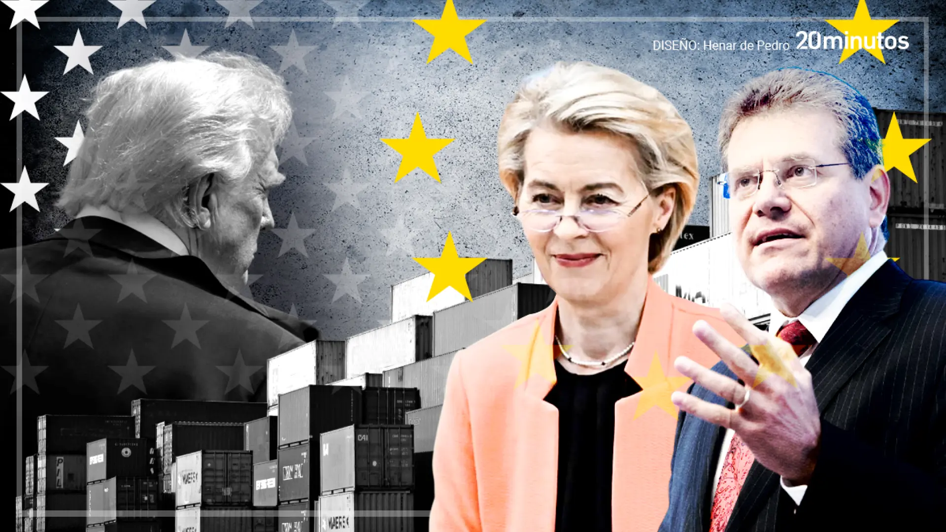Los países de la UE validan la respuesta arancelaria de Bruselas si no hay pacto con Trump: represalias de 93.000 millones