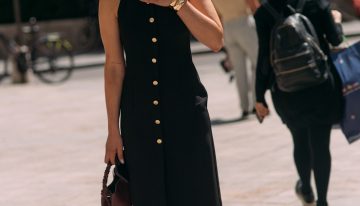 Mango tiene los vestidos para ir impecable a la oficina y ser la la invitada más ideal de una boda en septiembre