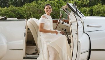 La novia valenciana que se inspiró en la capa de Grace Kelly