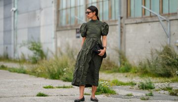 Si solo tienes presupuesto para un vestido este otoño, que sea este, recién llegado a Massimo Dutti