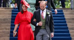Nuestra invitada favorita en la boda de la princesa María Carolina de Liechtenstein lleva un elegante vestido midi y un tocado de marca española