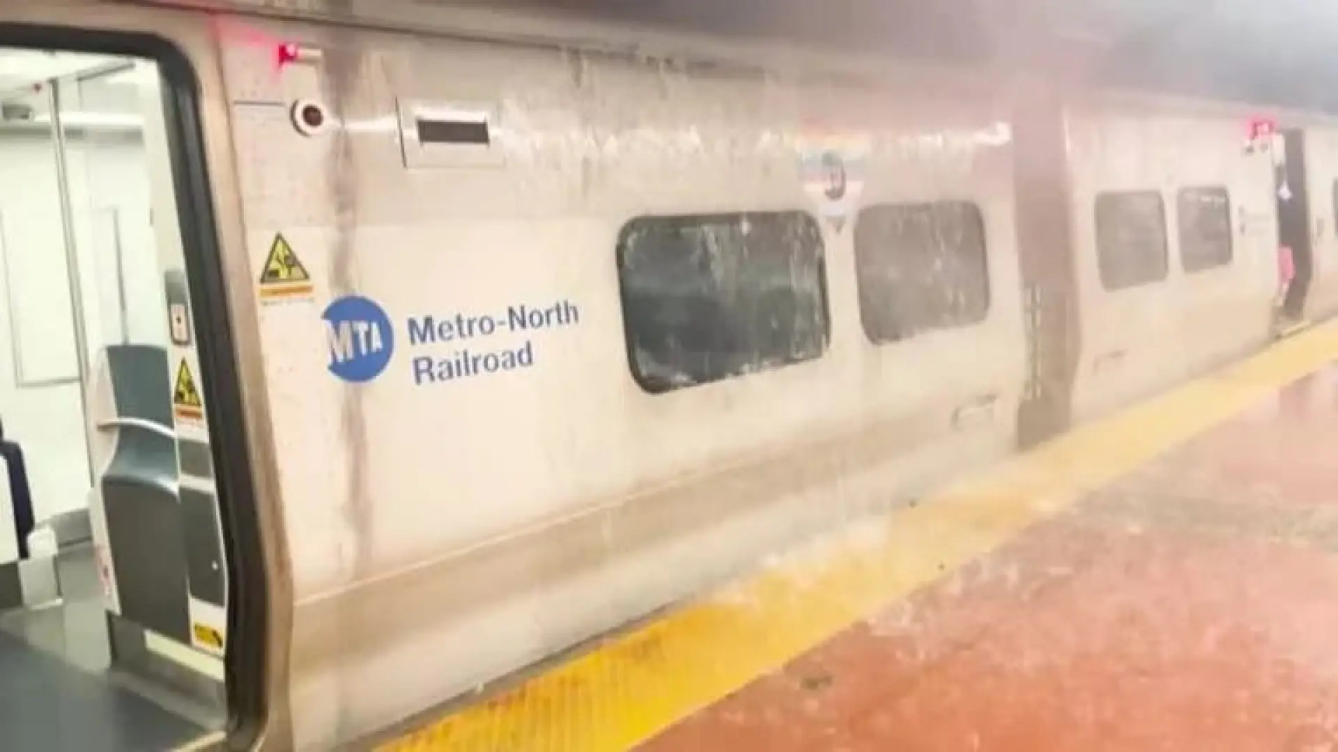 El metro de Nueva York, inundado por las lluvias torrenciales que azotan el noreste de EEUU