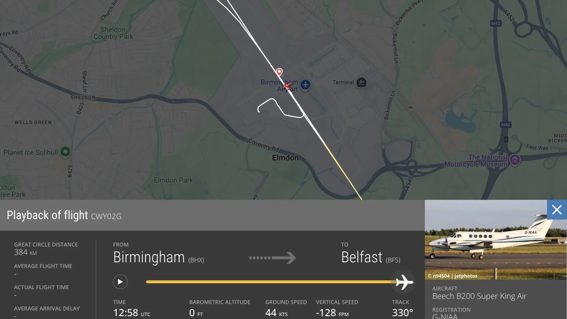 El aeropuerto de Birmingham cierra temporalmente tras un «incidente» con una avioneta