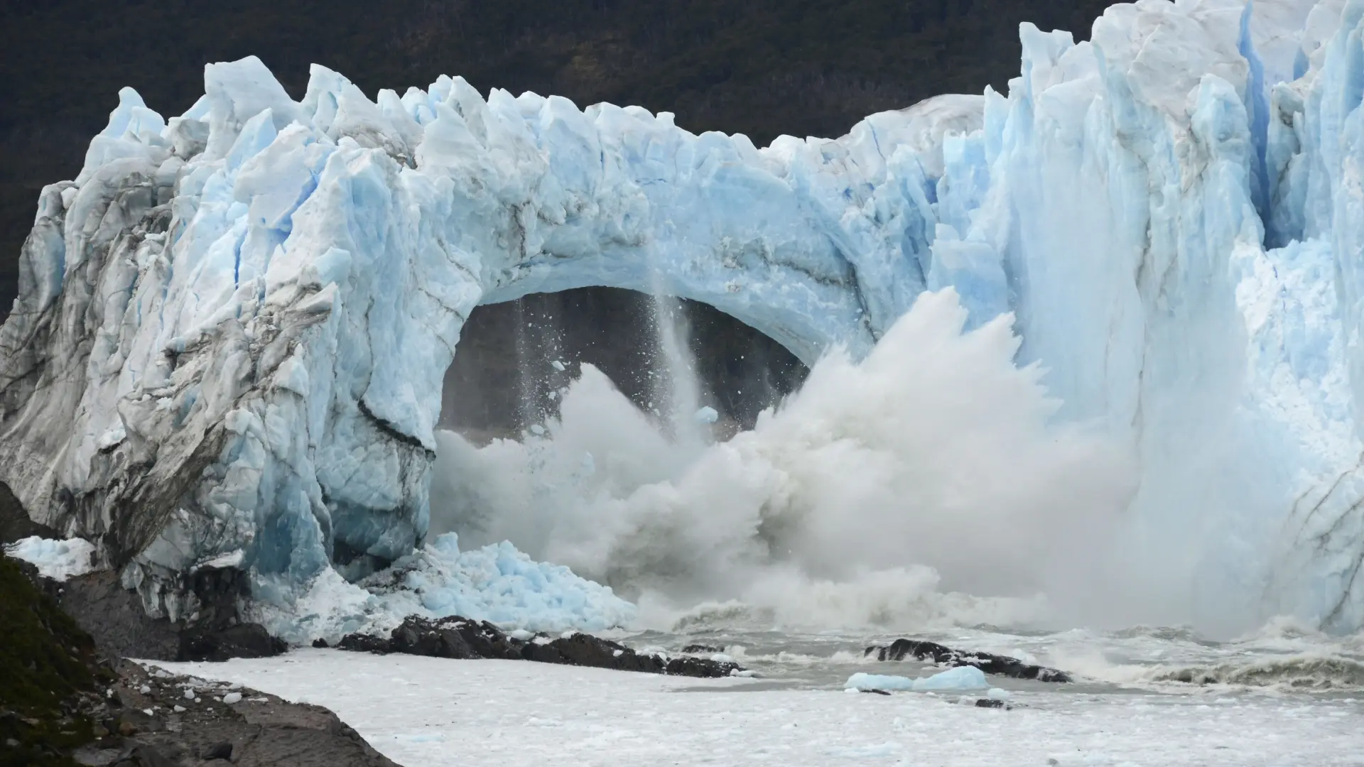 El glaciar Perito Moreno sufre un rápido retroceso: 800 metros en solo cuatro años