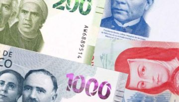 Peso mexicano avanza contra el dólar por cuarta jornada consecutiva; perfila cierre semanal positivo