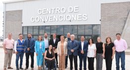 Maru Campos supervisa obra de construcción del Centro de Convenciones de ciudad Cuauhtémoc