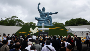 Nagasaki conmemora 80 años de la bomba atómica con el repicar de icónica campana
