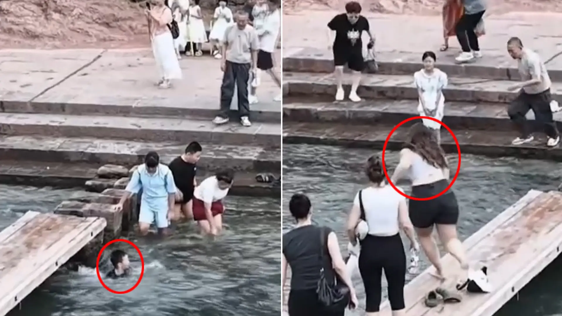 China cae rendida ante Marta Santana, la turista española que salvó a un menor de morir ahogado: «Acto heroico»