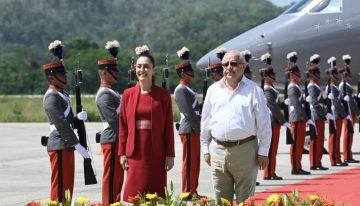 Claudia Sheinbaum se compromete a fortalecer seguridad y cooperación con Guatemala