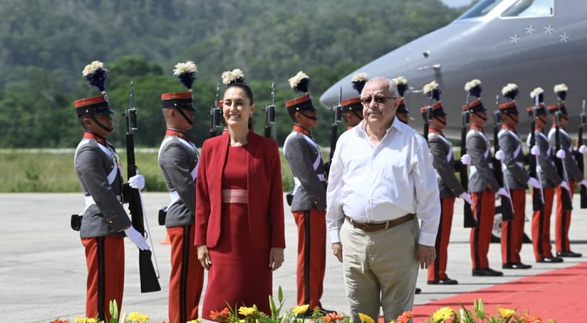 Claudia Sheinbaum se compromete a fortalecer seguridad y cooperación con Guatemala