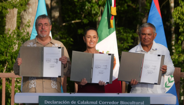 México, Guatemala y Belice anuncian la creación del Corredor Biocultural «Gran Selva Maya»