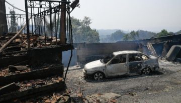 España, consumida por los incendios en el noroeste y el oeste