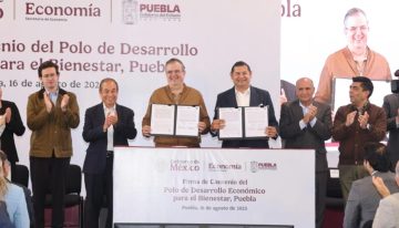 Protección e incentivos a empresarios poblanos con los polos de bienestar de la Dra. Sheinbaum