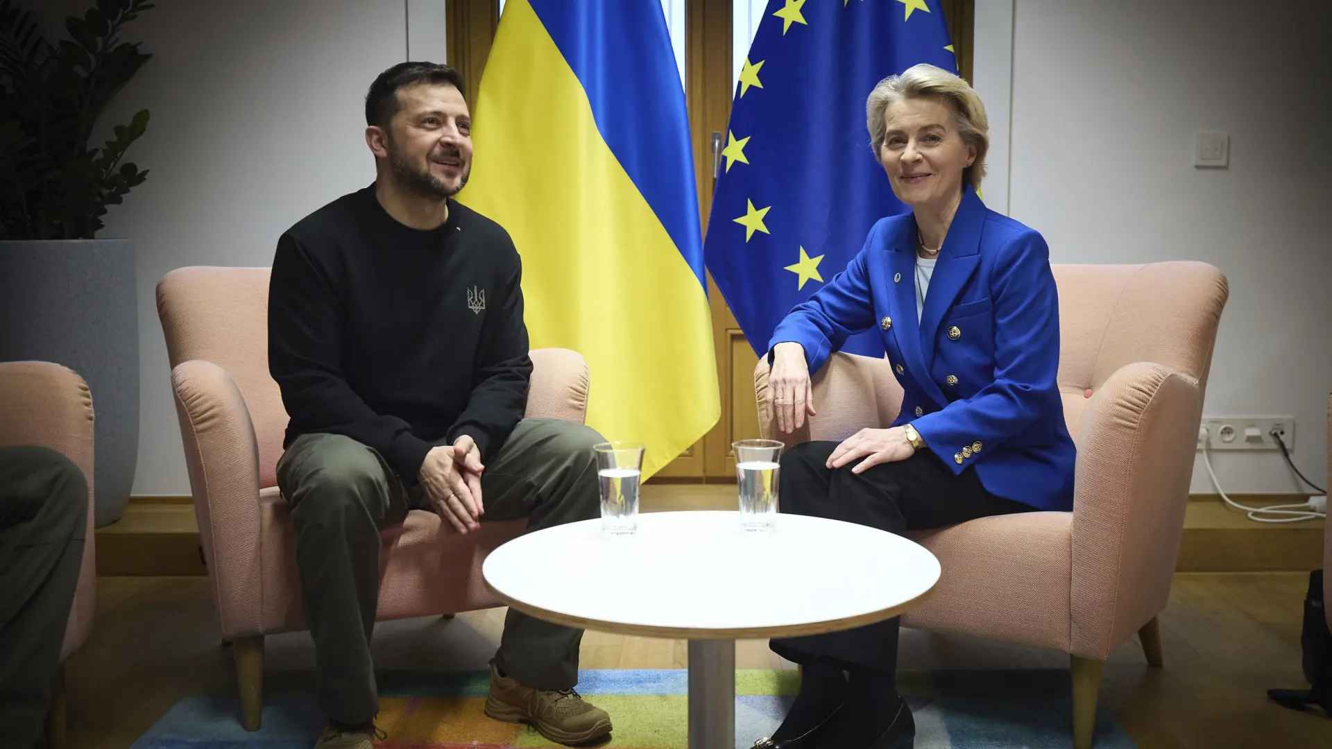 Von der Leyen, Rutte y otros líderes como Merz o Macron acompañarán a Zelenski en su reunión con Trump este lunes