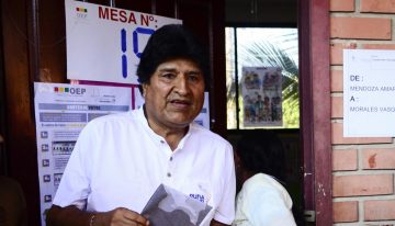 Evo Morales descalifica elecciones en Bolivia por falta de «legitimidad»