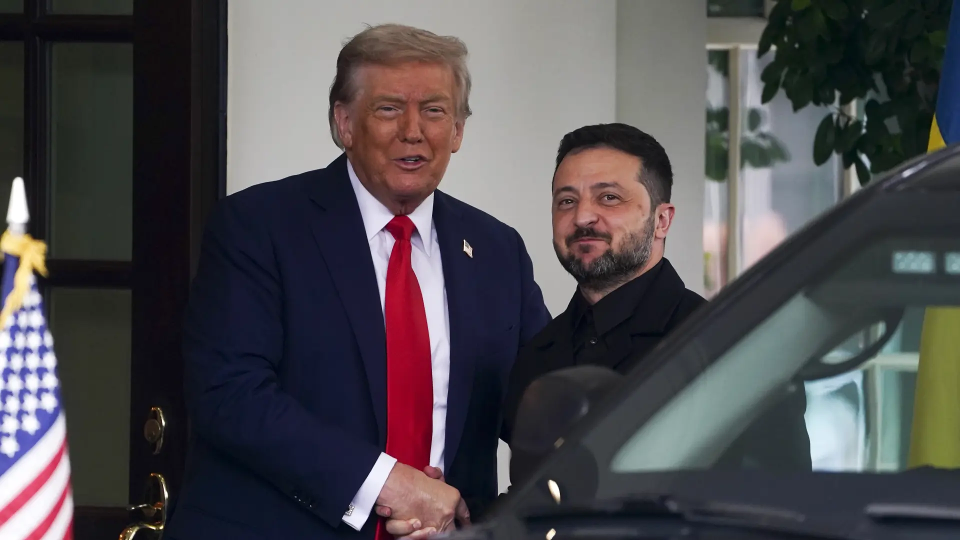 Trump asegura que «si todo va bien hoy» podría celebrarse una reunión trilateral con Putin y Zelenski