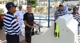 Sheinbaum presenta en Acapulco el ‘Marinabús’, el nuevo transporte que recorrerá la bahía