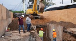 Socavón en Calzada Zaragoza: reparación lleva 65% de avance; reabrirían vialidad en una semana
