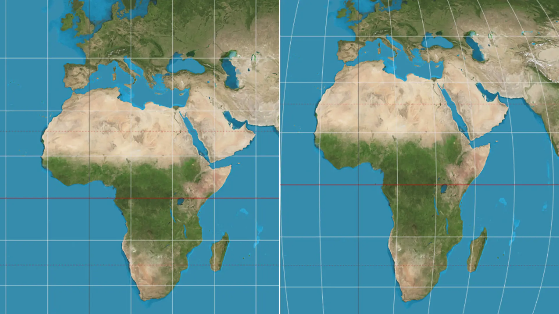¿Por qué África sale en los mapas mundi mucho más pequeña de lo que le corresponde?: «Es inaceptable»