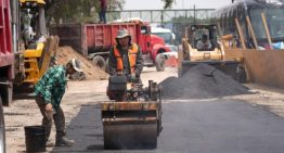 Socavón en Calzada Ignacio Zaragoza: reabren vialidad tras más de una semana de cierre