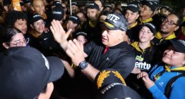 Diosdado Cabello volvió a madrugar en las calles, rodeado de su círculo de confianza (fotos)