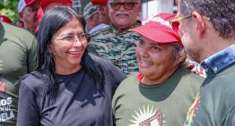 Delcy Rodríguez pidió a los «halcones del norte» que «lo tomen con calma y no se atrevan»