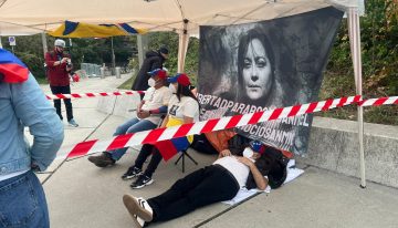 Activistas iniciaron huelga de hambre frente a la CPI para reclamar celeridad en Caso Venezuela I