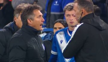 «¡Me muero si hago trampa!»: el audio del estallido de furia de Guillermo Barros Schelotto, expulsado en Vélez y cara a cara con Vaccari