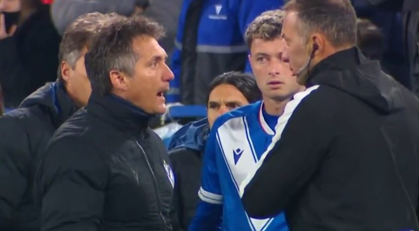 «¡Me muero si hago trampa!»: el audio del estallido de furia de Guillermo Barros Schelotto, expulsado en Vélez y cara a cara con Vaccari