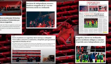«Masacre, tragedia, barbarie y terror»: los contundentes titulares de los medios chilenos por los incidentes en Avellaneda y el pedido del presidente Boric