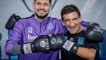 Racing reveló «la única verdadera pelea» entre Costas y Arias con una foto icónica tras los rumores por el cruce en la Copa Libertadores