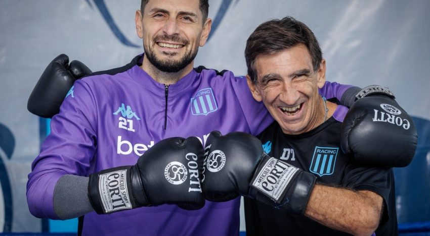 Racing reveló «la única verdadera pelea» entre Costas y Arias con una foto icónica tras los rumores por el cruce en la Copa Libertadores