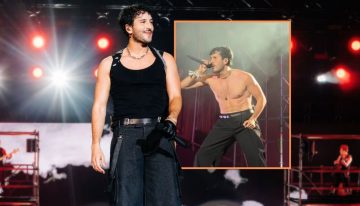 Sebastián Yatra se desnudó por completo durante concierto y estalló la polémica (VIDEO)