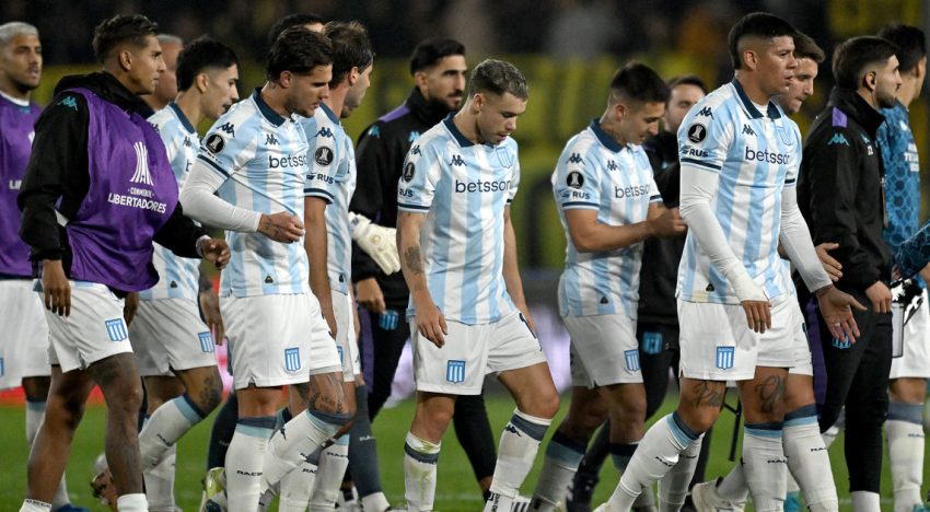 Marcos Rojo debutó en Racing en la derrota frente a Peñarol y le dejó un mensaje a los hinchas: «Hay que darlo vuelta»