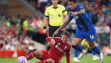 Liverpool puso primera en la Premier League con una goleada sobre el Bournemouth y el emotivo homenaje a Diogo Jota