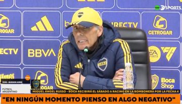Miguel Russo y el presente de Boca: «Nosotros y el Consejo estamos buscando lo que más nos gusta, que es ganar»