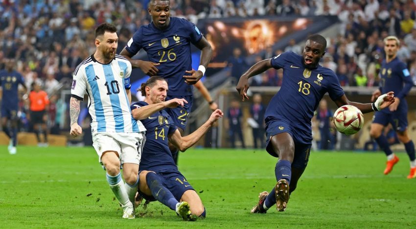 Un futbolista francés que jugó la final del Mundial de Qatar contra Argentina fue echado de su club