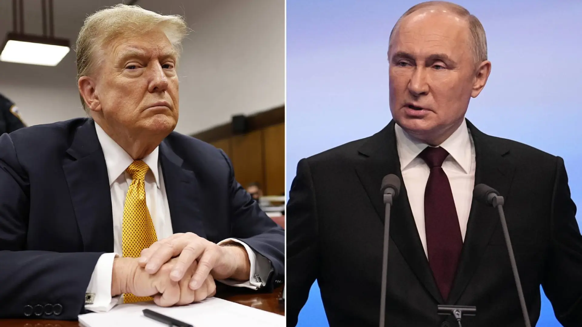 Trump y Putin hablarán el viernes en Alaska de la guerra de Ucrania y de las relaciones comerciales entre EEUU y Rusia