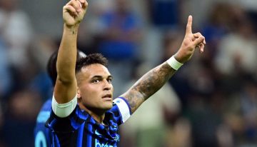 Lautaro Martínez arrancó brillando en Italia: gol autogestionado y asistencia para el 5-0 de Inter que aplastó al Torino