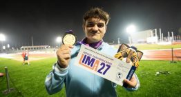 El argentino que ganó el oro en los Juegos Panamericanos Junior cuenta su historia: «Sería genial poder tener una bala propia»