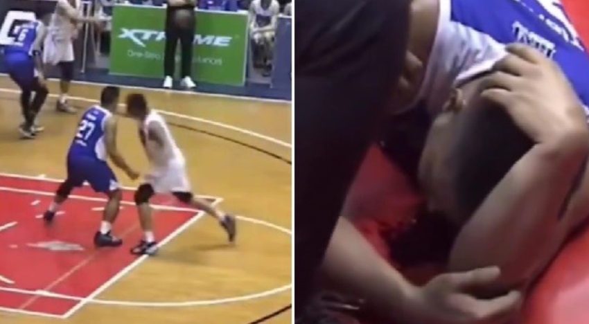 Suspenden de por vida a un basquetbolista por noquear de una piña a un rival en pleno partido