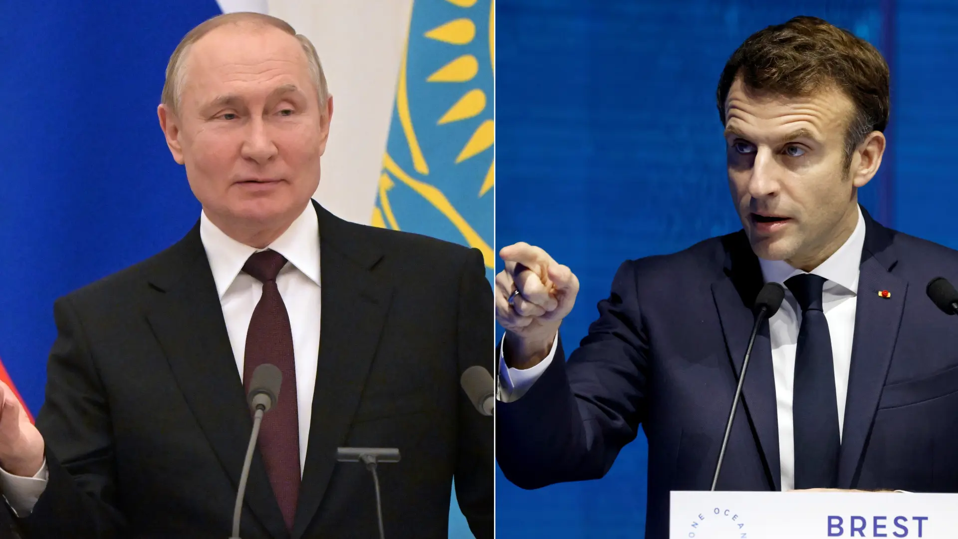 Rusia acusa a Macron de «sobrepasar los límites de la decencia» al llamar «ogro» y «depredador» a Putin