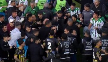 Clásico caliente entre Chicago y Almirante Brown: un par de detenidos, gresca, dos jugadores con contravenciones en Mataderos