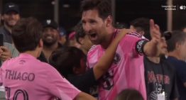Lionel Messi, el tierno festejo con sus hijos y la jugada de superhéroe que desafió las leyes de la física en la victoria del Inter Miami vs Orlando
