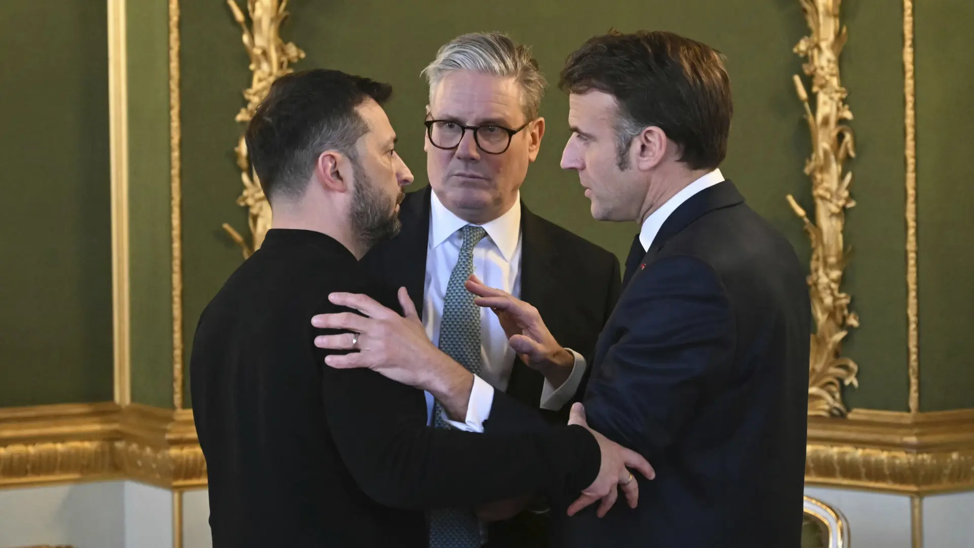 Líderes europeos presionan a Trump para que Zelenski esté en la negociación entre Trump y Putin para el fin de la guerra