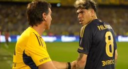 Tirón de orejas en Boca para Carlos Palacios por la reacción ante Úbeda en Rosario: «Lo resolvimos puertas adentro»