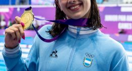 Agostina Hein ganó dos oros en Chile y batió un récord argentino en pileta corta