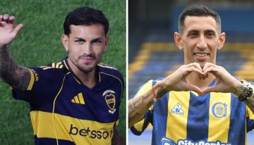 Rosario Central vs Boca: Di María y Paredes frente a frente en el partido más importante del Torneo Clausura 2025
