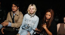 Elle Fanning recupera el «Olsen Tuck», el truco de estilo más sencillo (y cool) que existe para el pelo largo
